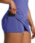 Фото #3 товара Women's Scoop-Neck Built-In Shorts Motion Dress