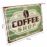 Wall Plate Alexandra House Living Coffee Shop Iron 59 x 1 x 40 cm