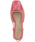 ფოტო #4 პროდუქტის Women's Kara Cap-Toe Slingback Flats