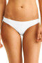 Skin Women's 240758 White Oyster Double Lined Bikini Bottom Swimwear Size M