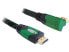 Фото #2 товара Delock 1m High Speed HDMI 1.4 - 1 m - HDMI Type A (Standard) - HDMI Type A (Standard) - 4096 x 2160 pixels - 3D - Black - Green