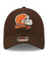 Big Boys Brown Cleveland Browns 2022 Sideline Adjustable 9TWENTY Hat