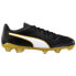 Puma Capitano Ii Firm Ground Soccer Cleats Mens Black Sneakers Athletic Shoes 10