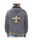 Фото #3 товара Men's Black, Gold New Orleans Saints Commemorative Reversible Full-Zip Jacket