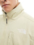 The North Face Denali Ripstop fleece jacket in off white