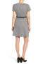 Фото #3 товара Cece 155610 Women's Trellis Link Belt Detail Fit & Flare Dress Black Sz. 14