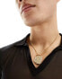 WFTW rodeo double dog tag necklace in gold