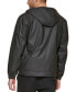 Фото #2 товара Men's Rubberized Lightweight Hooded Rain Jacket, Created for Macy's
