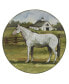 York Stables Set of 4 Dinner Plate 10.5"