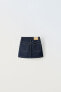 Фото #9 товара Короткая джинсовая юбка true neutrals ZARA