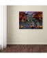 Фото #3 товара Nicky Boehme 'Halloween House' Canvas Art - 24" x 18" x 2"