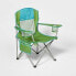 Фото #1 товара Oversized Outdoor Portable Mesh Camp Chair Green - Embark