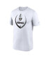 ფოტო #3 პროდუქტის Men's White Las Vegas Raiders Icon Legend Performance T-shirt