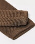 Фото #2 товара Jack & Jones knitted tie in brown