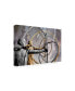 Фото #2 товара Monte Nagler Silver and Gold Scottsdale Arizona Color Canvas Art - 37" x 49"