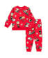 Фото #1 товара Baby Boys Christmas Fleece Sweatshirt and Jogger Pants Outfit Set Newborn to (Newborn - 5T)