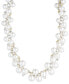 ფოტო #1 პროდუქტის Pearl Cluster Collar Necklace, 18"