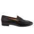 Фото #1 товара Trotters Gemma T2005-001 Womens Black Wide Leather Loafer Flats Shoes 9
