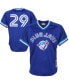 Фото #2 товара Men's Joe Carter Royal Toronto Blue Jays 1993 Authentic Cooperstown Collection Mesh Batting Practice Jersey