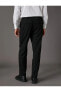 Kumaş Pantolon Slim Fit Beli Bağcıklı Cep Detaylı Bilek Boy