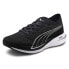 Фото #2 товара Puma Deviate Nitro Running Mens Black Sneakers Athletic Shoes 19444902