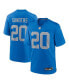 Men's Barry Sanders Blue Detroit Lions Alternate Game Jersey