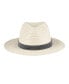 ფოტო #2 პროდუქტის Men's Straw Panama Hat with Denim Washed Band