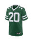 Men's Breece Hall Legacy Green New York Jets Game Jersey