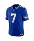 Фото #2 товара Men's Geno Smith Royal Seattle Seahawks Alternate Vapor F.U.S.E. Limited Jersey