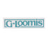 Gloomis G. LOOMIS BLOCK LOGO DECALS Stickers (GDECALLGN) Fishing