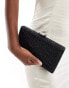 Фото #1 товара True Decadence embellished hard clutch bag in black