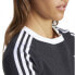 ADIDAS ORIGINALS 3 Stripes Slim Raglan short sleeve T-shirt