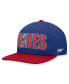 Фото #3 товара Men's Royal Atlanta Braves Cooperstown Collection Pro Snapback Hat