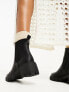 Фото #3 товара New Look chunky heeled boots in black