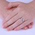 Sandy PRM11661R open silver leg ring