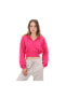 Фото #4 товара Спортивная толстовка Adidas By Stella Mccartney Cro Hoodıe для женщин, розовая