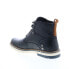 English Laundry Creek EL2692B Mens Black Leather Lace Up Casual Dress Boots