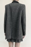 Zw collection pinstripe wool blend blazer