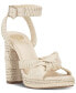 Фото #1 товара Fancey Woven Platform Dress Sandals