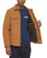 Фото #3 товара Men's Quilted Shirt Jacket