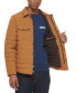 ფოტო #3 პროდუქტის Men's Quilted Shirt Jacket