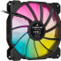 Фото #8 товара Corsair iCUE SP140 RGB Elite Performance 140 mm PWM Fan Pack of 2 with iCUE Lighting Node Core (CORSAIR AirGuide Technology, Eight Controllable RGB LEDs, Quiet 18 dBA, Up to 1,200 rpm) Black