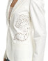 Фото #3 товара Derek Lam 10 Crosby Elodie Embroidered Jacket Women's