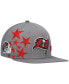 Men's Pewter, Pink Tampa Bay Buccaneers Stars Snapback Hat