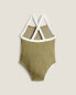 Фото #6 товара Children’s textured beach swimsuit