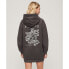 SUPERDRY Tattoo Rhinestone Long Sleeve Dress