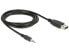 Фото #1 товара Разъем USB 2.0-A/2.5 мм мужской - USB Type-A мужской Delock 1.8 м черный