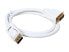 Фото #2 товара Rosewill RCDC-14005 - 3-Foot White DisplayPort to DVI Cable - 28 AWG, Male to Ma