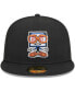 Фото #2 товара Men's Black Syracuse Mets Theme Nights Clocks 59FIFTY Fitted Hat