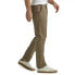 Lee® Flat Front Chino with Motion Flex Waistband Pant Men's 30x30 Brown Cotton